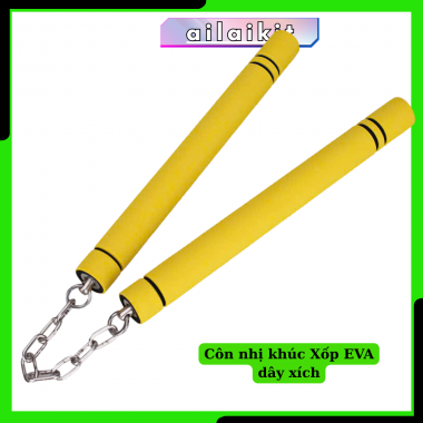 Côn Nhị Khúc Côn Xốp Eva Dây Xích  Dây Dù Ailaikit