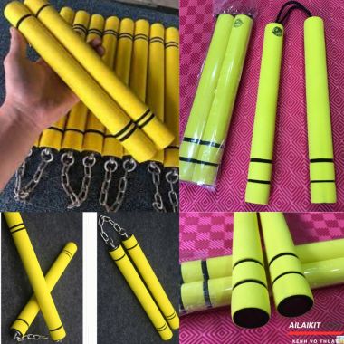 Côn Nhị Khúc Côn Xốp Eva Dây Xích  Dây Dù Ailaikit