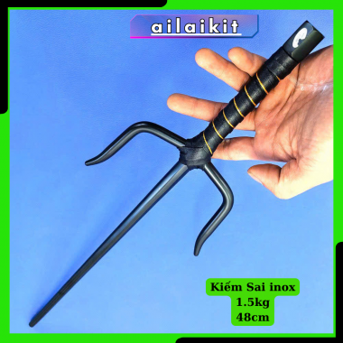 Kiếm Sai Karate Inox 48cm – Dụng Cụ Tập Luyện & Biểu Diễn Võ Thuật Ailaikit