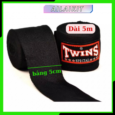 BĂNG QUẤN TAY TWINS | Băng đa năng thể thao TWINS 5m - ailaikit