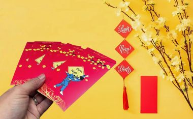 Bao Lì Xì Vovinam Lưu niệm Võ Thuật Ailaikit (Xấp 10 cái) | bao lì xì vovinam mẫu mới nhất năm 2026