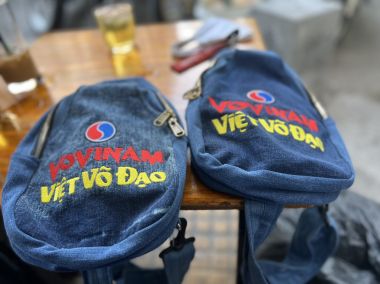 Túi Vovinam HandMade |Túi đeo chéo Thêu Vovinam Mẫu Độc Lạ Chỉ Có ở Ailaikit