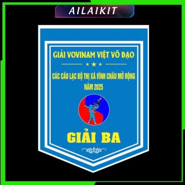Cờ Lưu Niệm In Theo Yêu Cầu –  Cờ sự kiện thể thao – Cờ Trao Giải, Cờ Giải Nhất/Nhì/Ba Toàn Đoàn | AILAIKIT