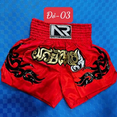 QUẦN MUAY THÁI ANOTHER BOXER MÀU ĐỎ ailaikit