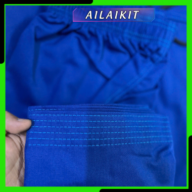 Võ Phục Cotton Dày Màu Xanh Cao Cấp – Dành Cho Judo, Karate, Nhu Đạo | Ailaikit