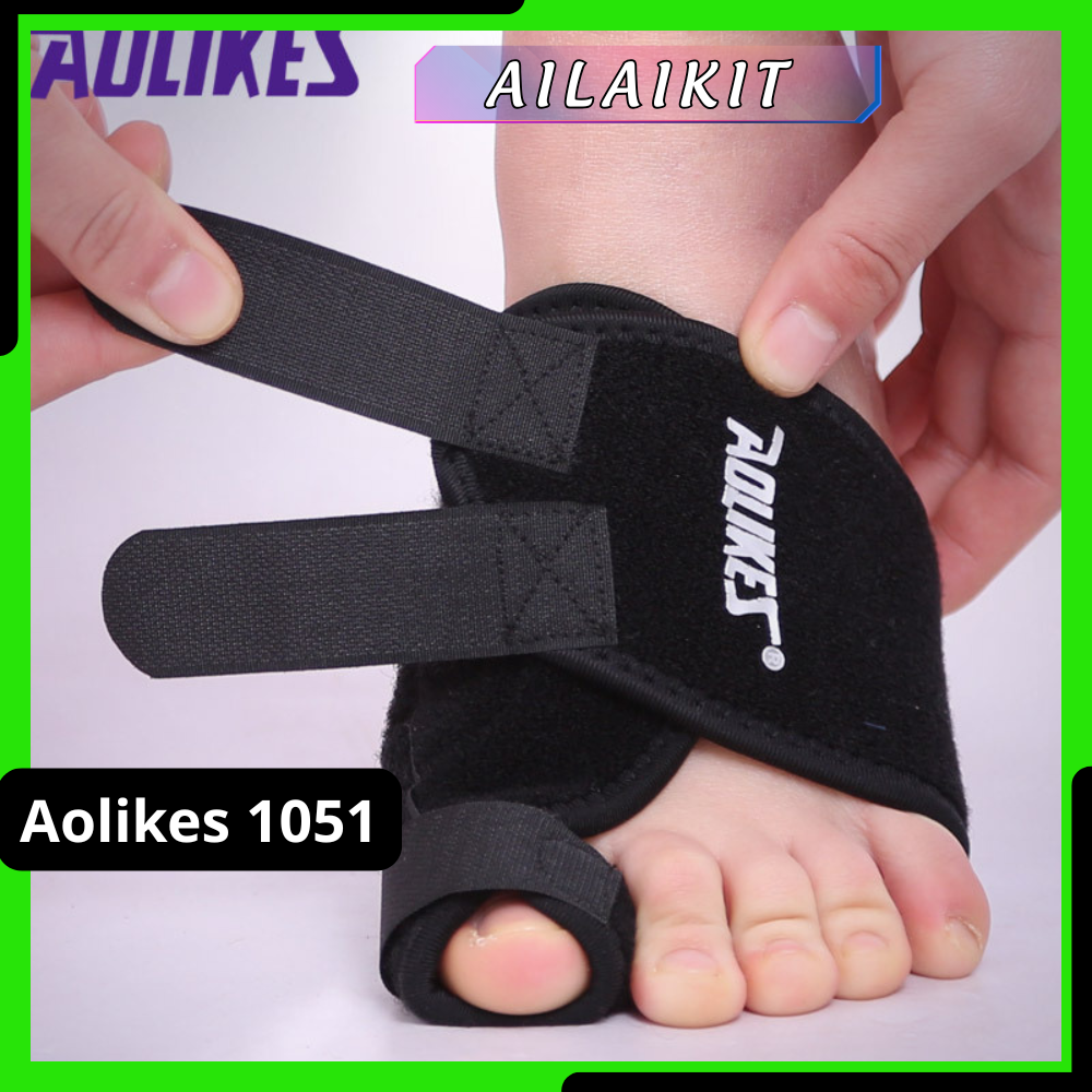 Băng Cố Định Ngón Chân Cái AOLIKES 1051 – Giảm Đau, Chống Lệch Xương, Hỗ Trợ Vận Động | Ailaikit