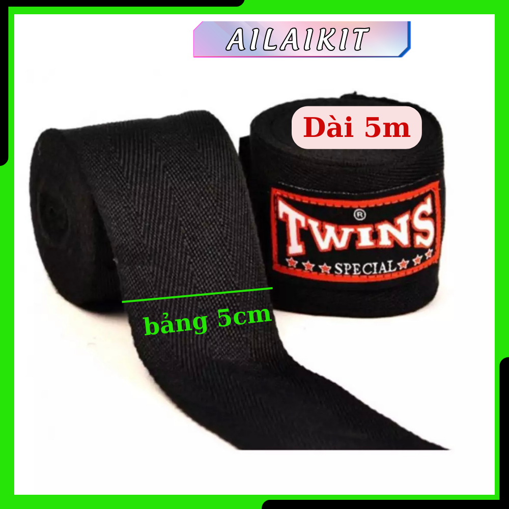 BĂNG QUẤN TAY TWINS | Băng đa năng thể thao TWINS 5m - ailaikit