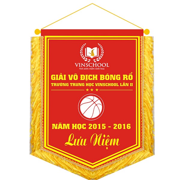 Cờ Lưu Niệm In Theo Yêu Cầu –  Cờ sự kiện thể thao – Cờ Trao Giải, Cờ Giải Nhất/Nhì/Ba Toàn Đoàn